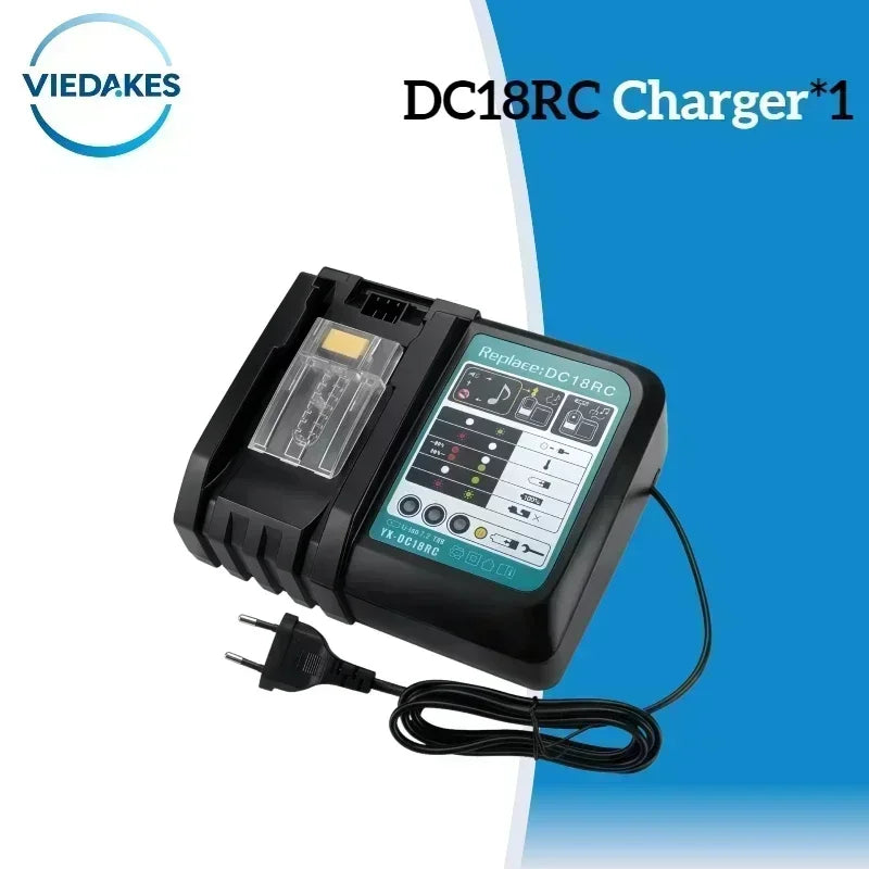 High-Capacity Replacement Battery Compatible with Makita 18V Tools (8Ah/10Ah/12Ah)