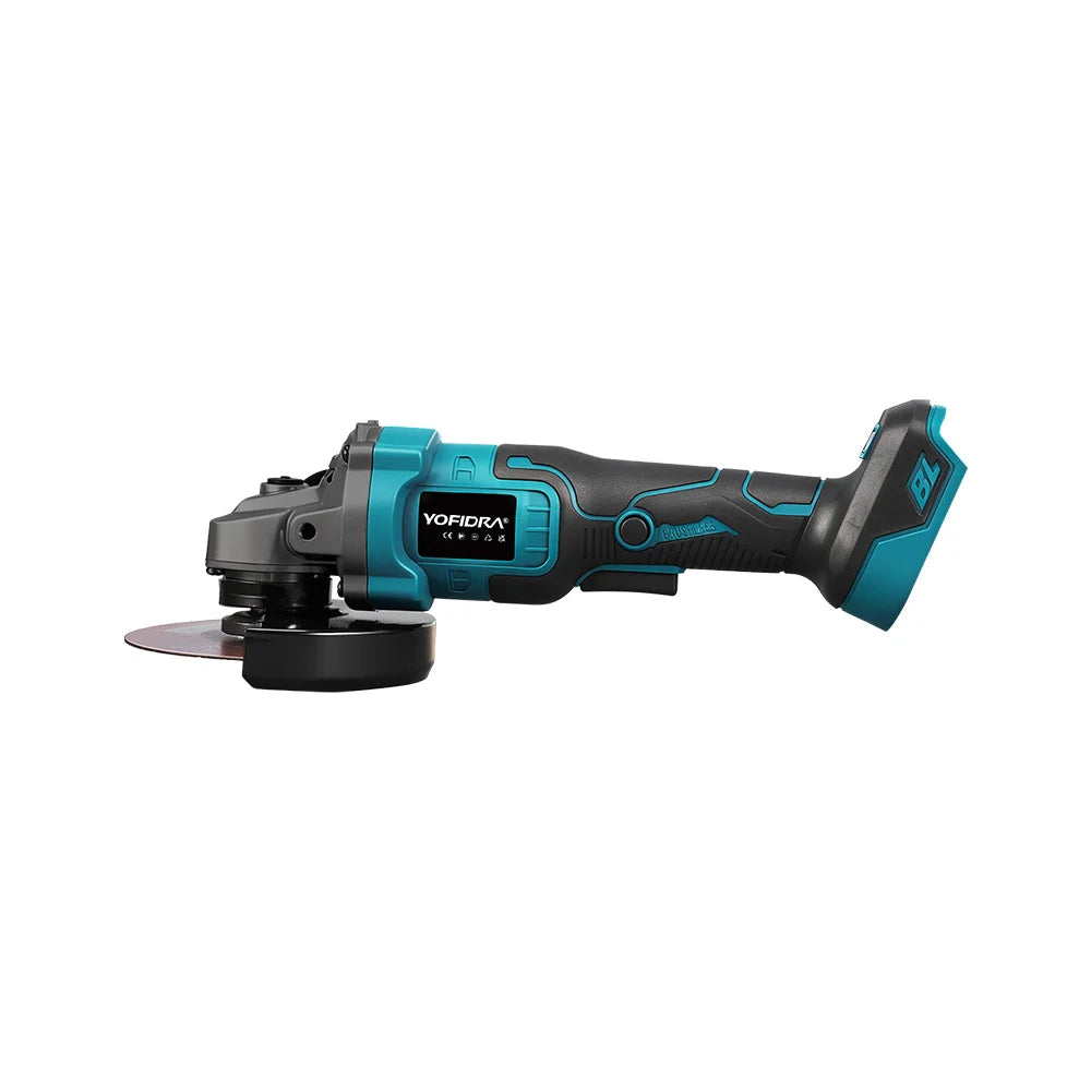 Advanced Brushless Cordless Angle Grinder 125mm – High-Speed, Variable Control.