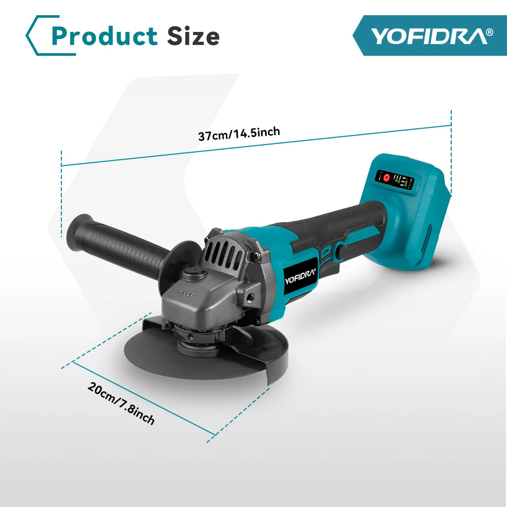 Brushless Cordless Angle Grinder 125mm.
