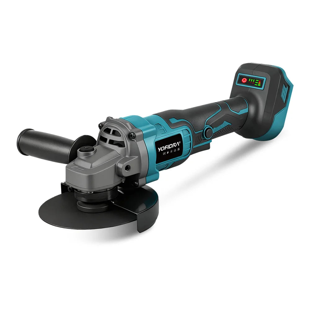 Advanced Brushless Cordless Angle Grinder 125mm – High-Speed, Variable Control.