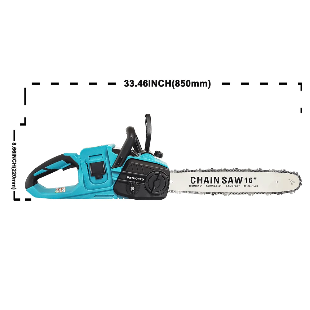 PATUOPRO 16-Inch Brushless Cordless Chainsaw